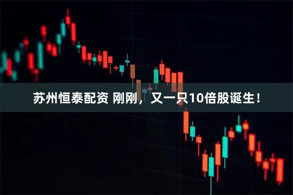 苏州恒泰配资 刚刚，又一只10倍股诞生！